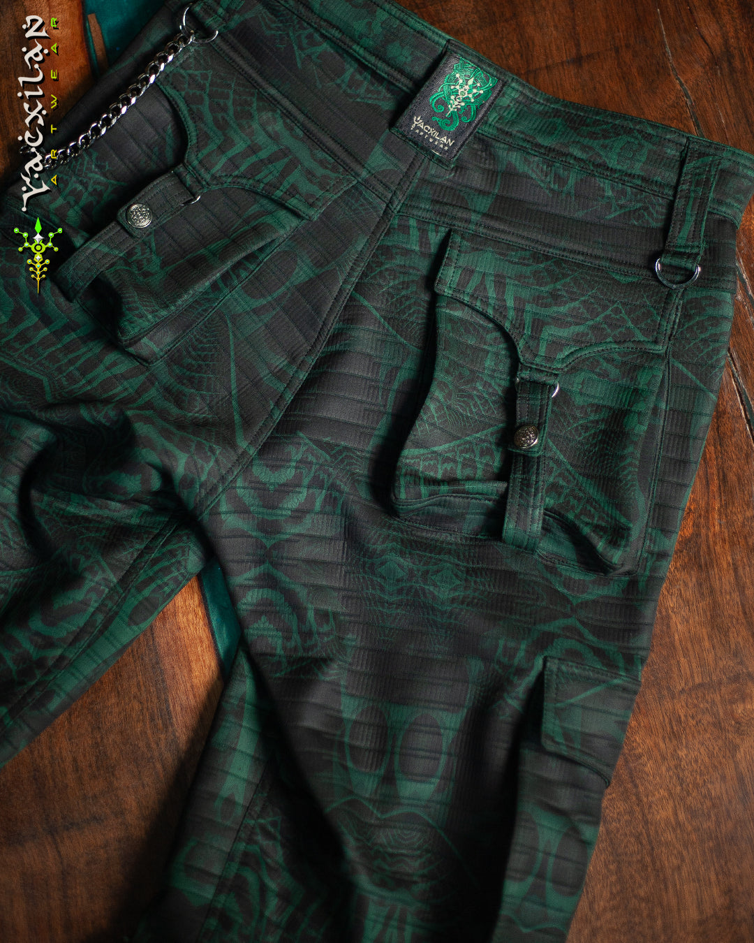 Corsaire Men / Punk Baggy Pockets High Tech - Bottlegreen FOREST SANDOKAN